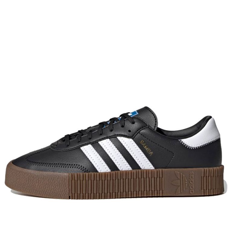 (WMNS) adidas Samba Rose 'Black White Brown' H01870
