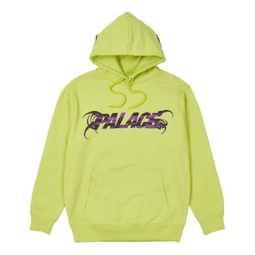 PALACE Tri-me Hood Green Purple Triangle Printing Unisex P20CS159