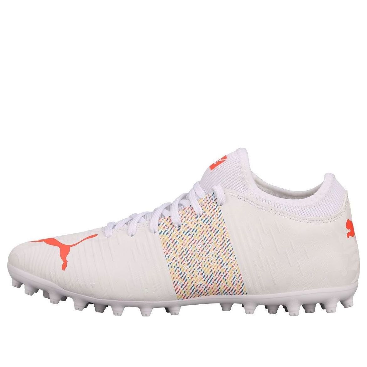 PUMA Future Z 4.1 MG Soccer Shoes White/Orange 106391-03