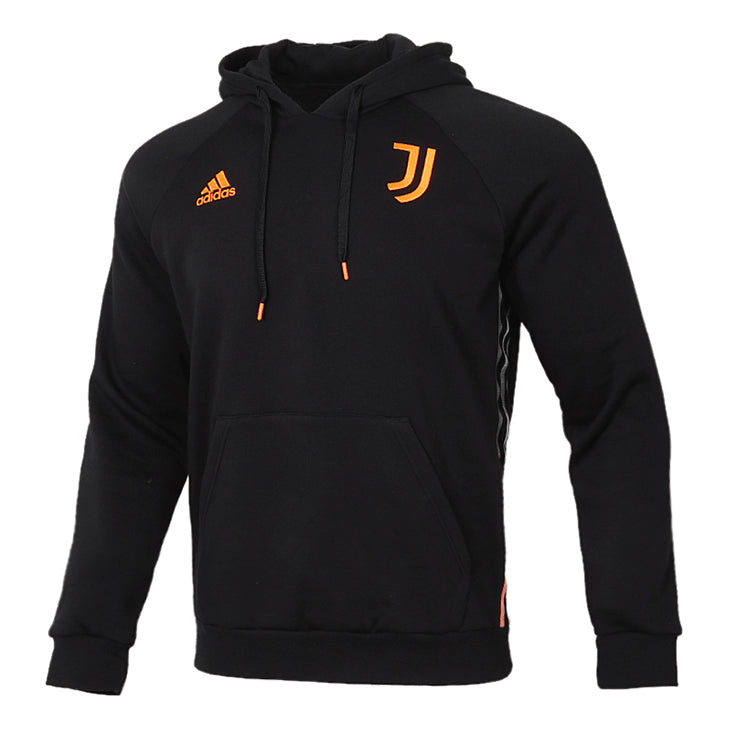 adidas Juve Travel Hd Soccer/Football Sports Printing Fleece Black GK8605