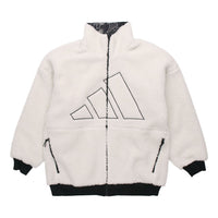 adidas Aop Rev Jkt Reversable Fleece Jacket Men Grey GT6477