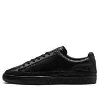 PUMA Basket Trim Black/Gold Casual Board Shoes 369641-02