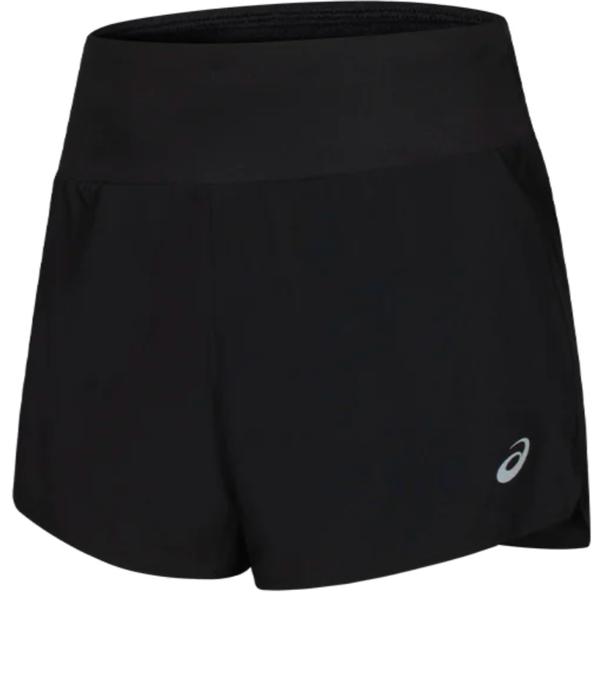 (WMNS) ASICS Road 3.5in Short 'Black' 2012C627-001