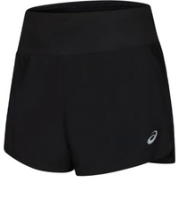 (WMNS) ASICS Road 3.5in Short 'Black' 2012C627-001