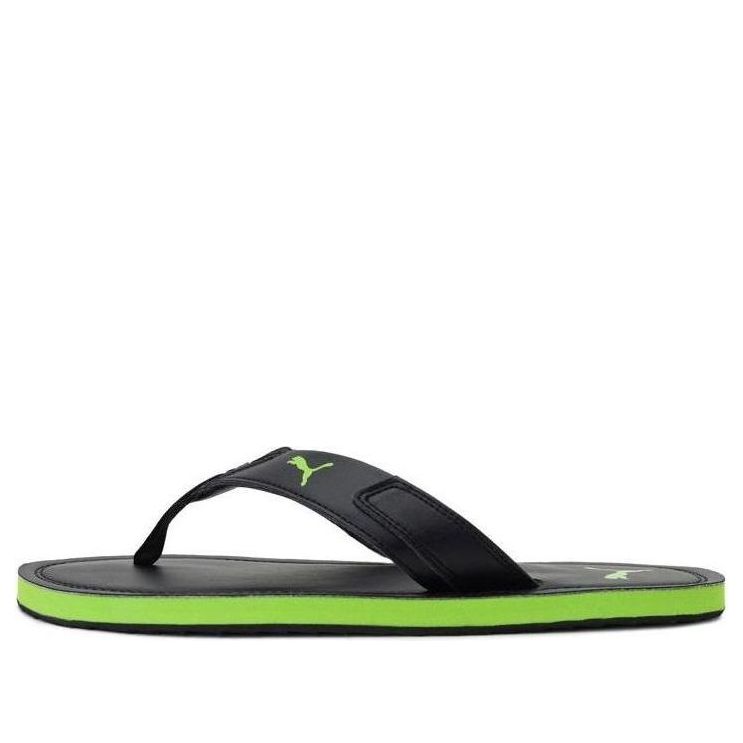 PUMA Stamp IDP Sandals Black/Green 380447-01