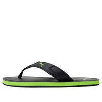 PUMA Stamp IDP Sandals Black/Green 380447-01