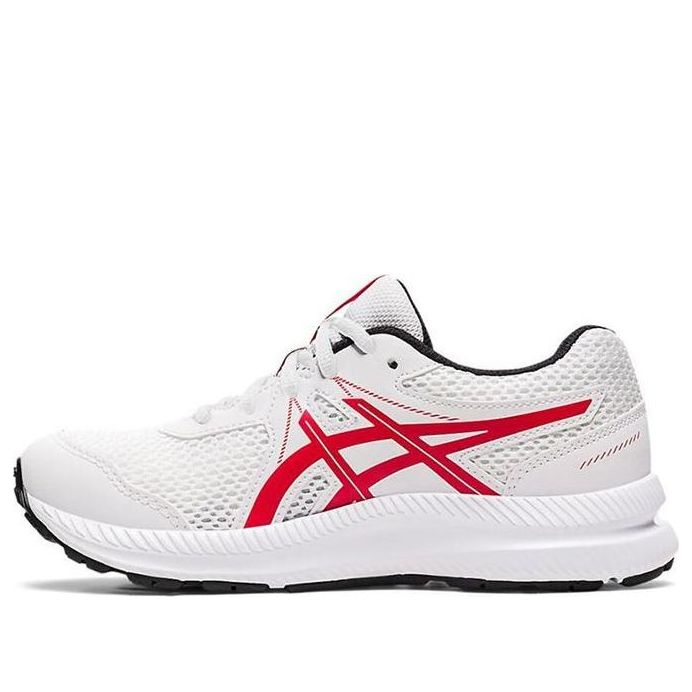 (GS) ASICS Gel-Contend 7 'White Red' 1014A192-100