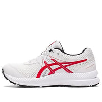 (GS) ASICS Gel-Contend 7 'White Red' 1014A192-100