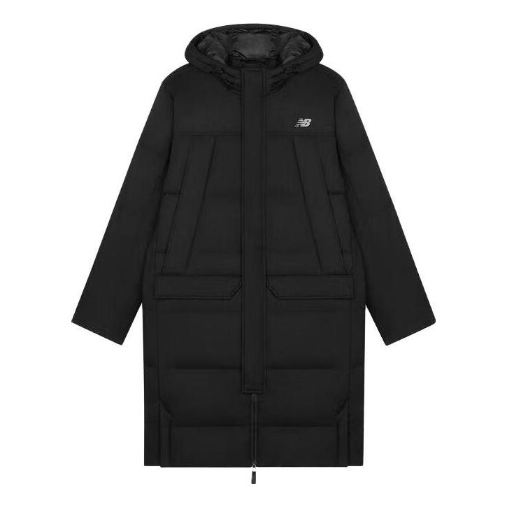 New Balance Winter Long Down Jacket Asia Sizing 'Black' AMJ33338-BK