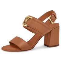 (WMNS) LOUIS VUITTON LV Horizon Straps Heel 'Brown' 1A63XB