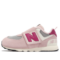 (TD) New Balance 574 NEW-B Hook & Loop 'Crystal Pink Party Pink' NW574KGG