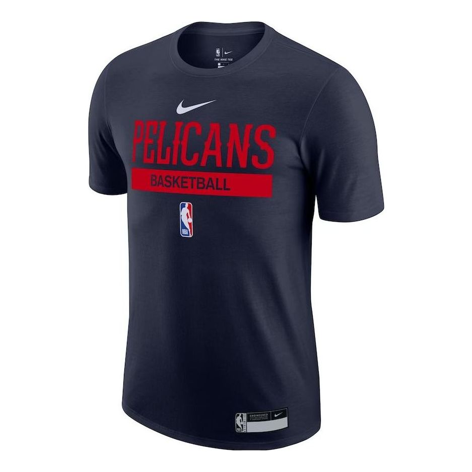 Nike New Orleans Pelicans Courtside T-Shirt 'Black' DR6477-419