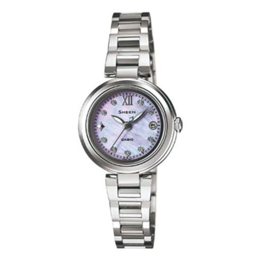 CASIO SHEEN Waterproof Stainless Steel Strap Silver Analog SHE-4511D-6AU