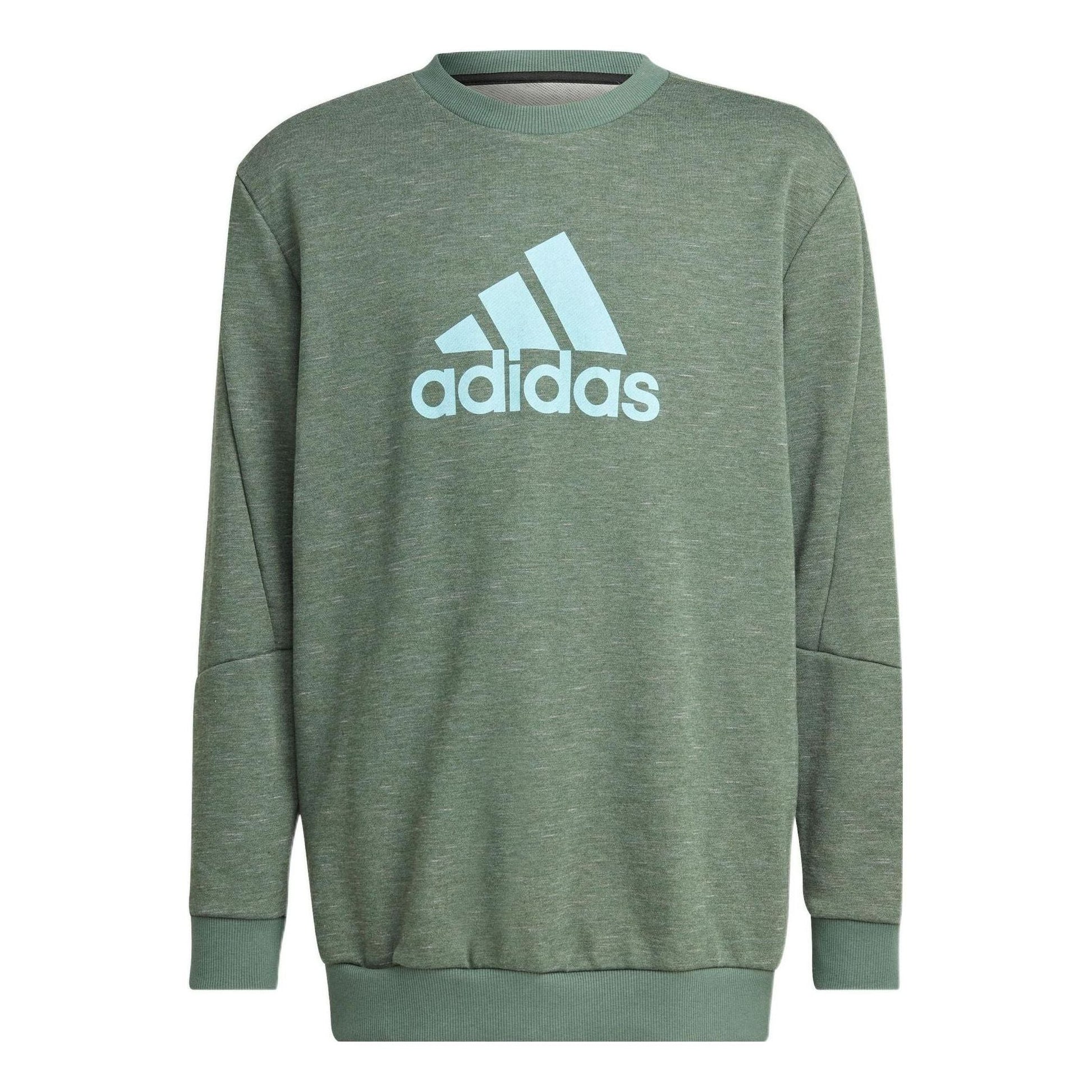 (GS) adidas Future Icons Long Sleeve T-Shirt Asia Sizing 'Green' HN8478