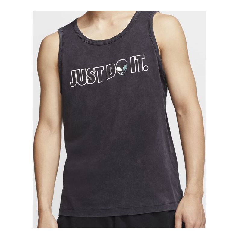 Nike Sportswear Printing Sports Vest Black CT6882-010