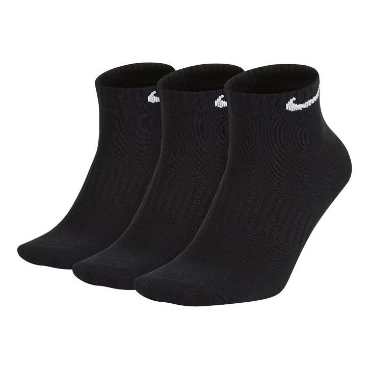 Nike Everyday Lightweight Training Sports Socks 3 Pairs Black SX7803-010