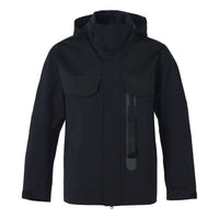 Men's Nike Sportswear Tech Pack Sports Storage Simple Hooded Jacket Black CZ9310-010