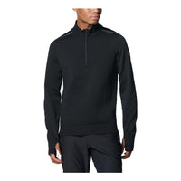 Under Armour IntelliKnit Run 1/2 Zip Shirt 'Black' 1378170-001