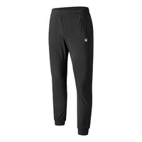 FILA Knit Long Pants Casual Sports Running Long Pants Black A11M021612F