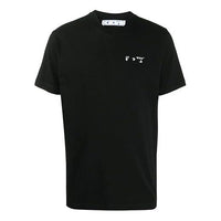 Off-White SS21 Round Neck Short Sleeve Black OMAA027R21JER0011001