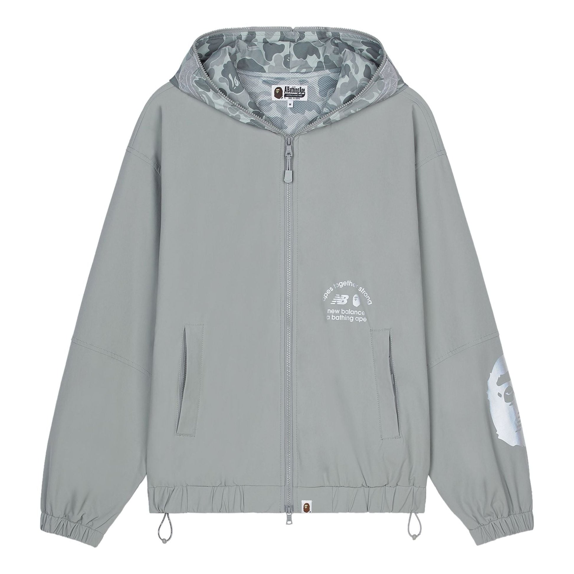 New Balance x A Bathing Ape Jacket 'Grey' BALJ7000-GYX