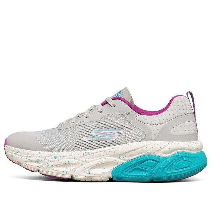 (WMNS) Skechers Max Cushioning Ultimate Low-Top Grey/Blue 128266-GYMT