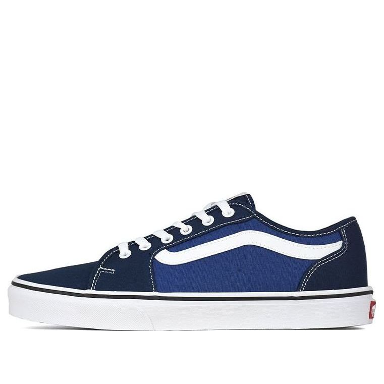 Vans Filmore Decon Low Tops Casual Skateboarding Shoes Unisex Blue VN0A3WKZW7S