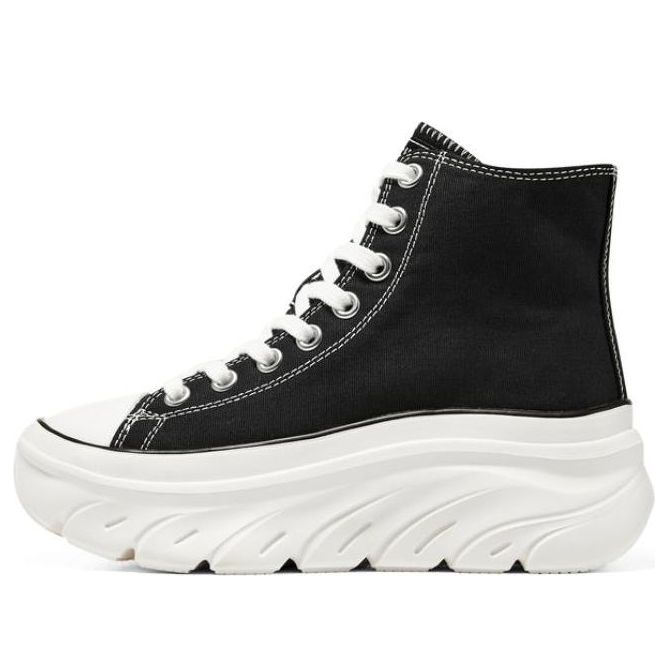 (WMNS) Skechers Street 'Black' 177430-BLK