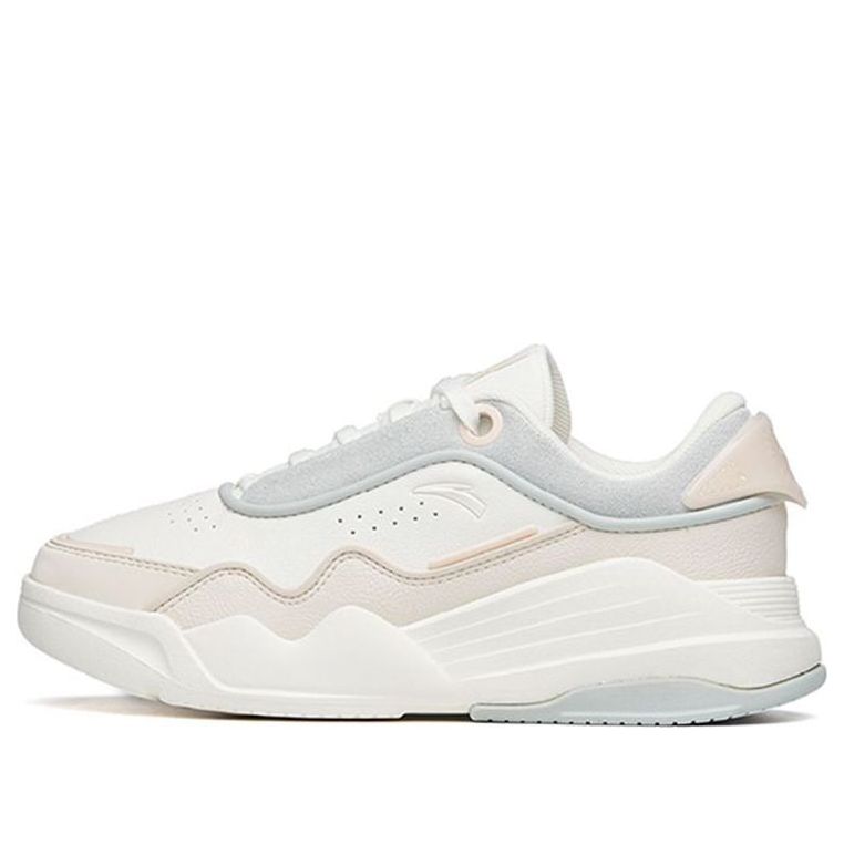 (WMNS) ANTA Life Series Sneakers Platform 'White Beige Grey' 922228093-1