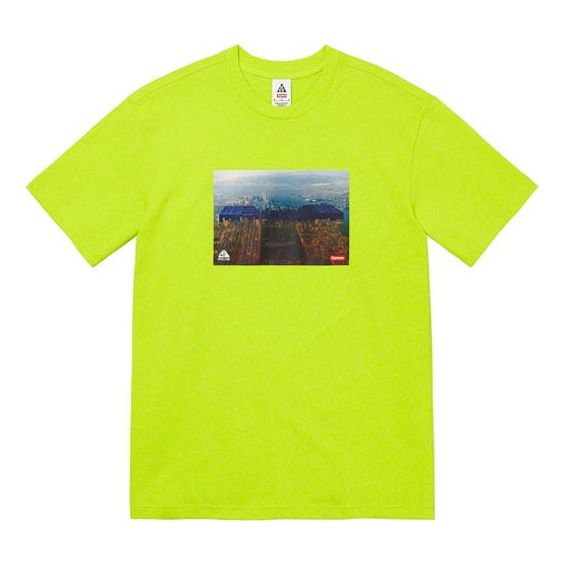 Supreme FW22 Week3 x Nike ACG Grid Tee T 'Neon' SUP-FW22-223-GRNYEL