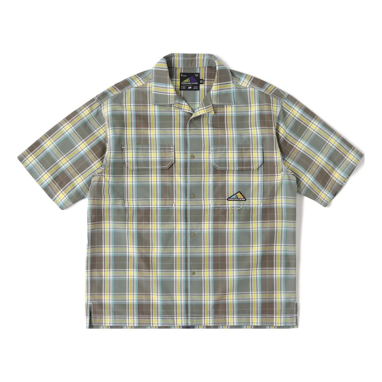 New Balance MT1996 Short Sleeve Shirt Asia Sizing 'Dark Moss' AMT35096-DMO