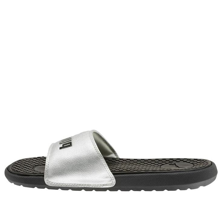 (WMNS) PUMA Cool Cat Slippers Silver 371019-01