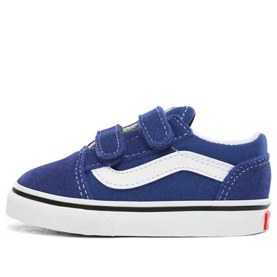 Vans Toddler Old Skool Velcro 'Blue White' VN0A38JN2JO