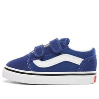 Vans Toddler Old Skool Velcro 'Blue White' VN0A38JN2JO