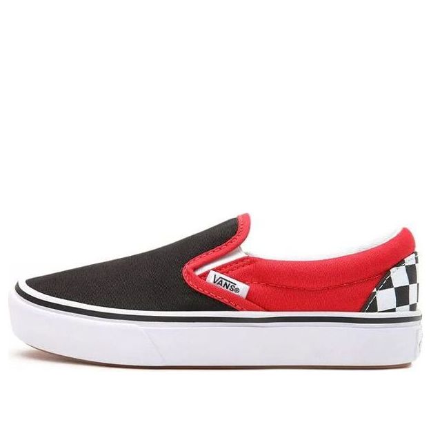 (PS) Vans Slip-on 'Black Red' VN0A4U1S35U