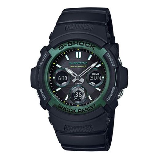 CASIO G-Shock Analog-Digital 'Black Green' AWG-M100SF-1A3PR