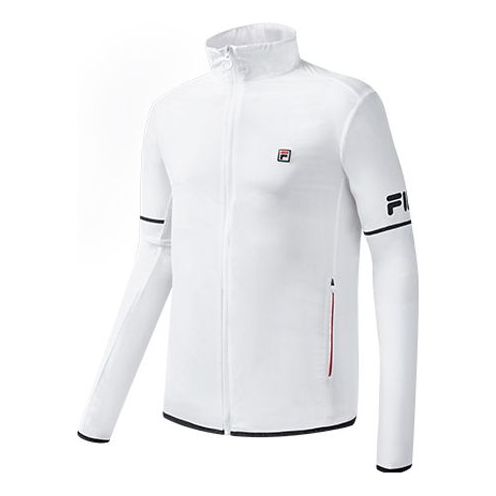 Men's FILA Cozy Sports White Jacket A11M033701FWT