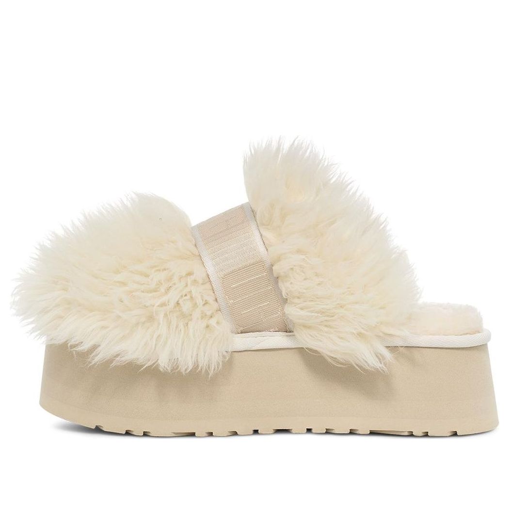 (WMNS) UGG Sustainable Fluff Momma Slide 'White' 1131974-WHT