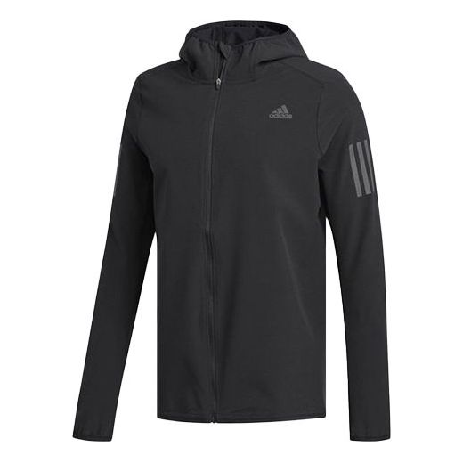 adidas Rs Shell Jkt M Athleisure Casual Sports Woven Windproof Hooded Jacket Black CE5063