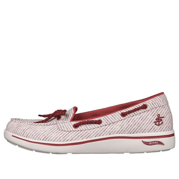 (WMNS) Skechers Arch Fit Uplift-Coastal 'Red White' 136601-RDW