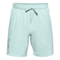 Under Armour Qualifier SpeedPocket 7inch Running Shorts 'Light Aqua' 1350888-477