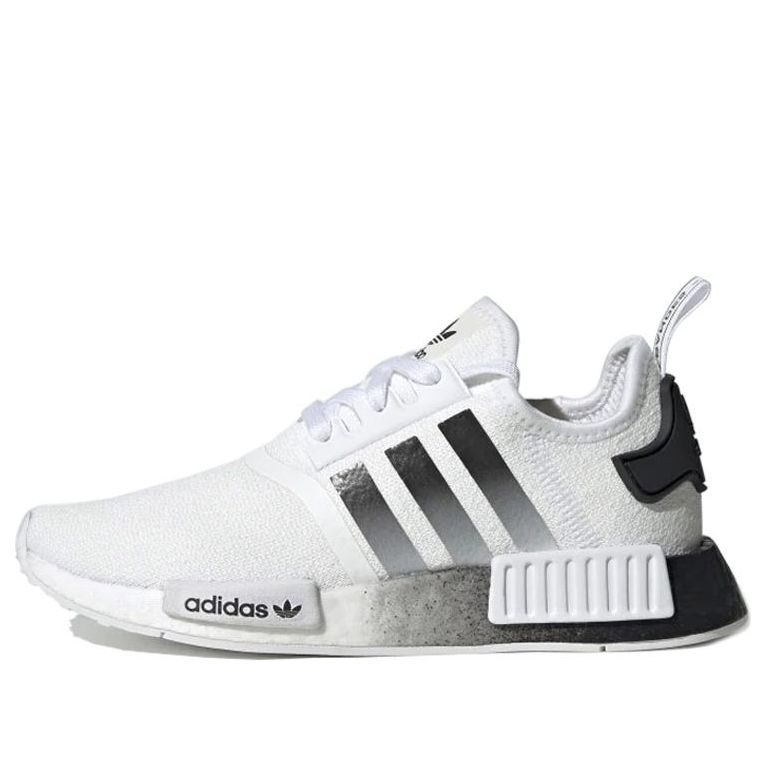 (GS) adidas NMD_R1 J 'White Black Gradient' EG7956