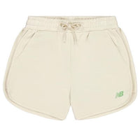 (WMNS) New Balance High-Rise Shorts With Placement Brand Logo Asia Sizing 'Beige' AWS41336-BE