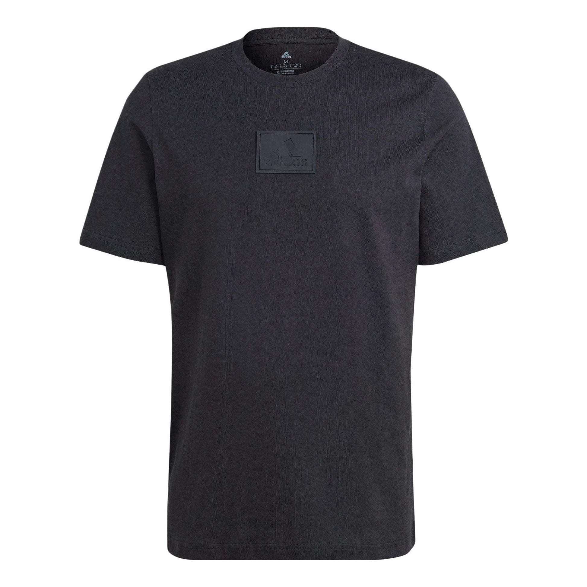 adidas Sportswear Elevated Block T-shirt 'Black' IL2963