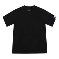 MLB New York Yankees Label Round Neck Short Sleeve Unisex Black 31TS02031-50L