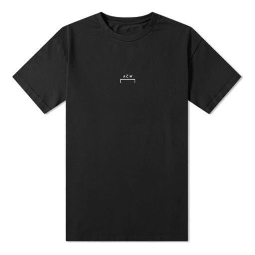 A-COLD-WALL* Distress Chest Small Logo Short Sleeve Unisex Black CW9SMH19ACTE187.999