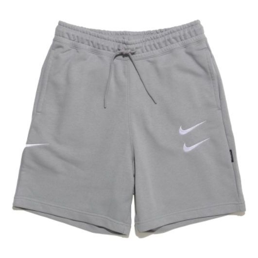 Nike Swoosh French Terry Short For Men Grey Gray CJ4883-073