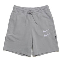 Nike Swoosh French Terry Short For Men Grey Gray CJ4883-073