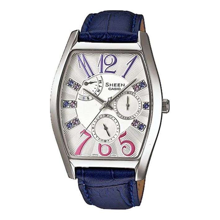 CASIO Female SHEEN Japan / South Korea Fashion Quartz Analog SHE-3026L-7A3