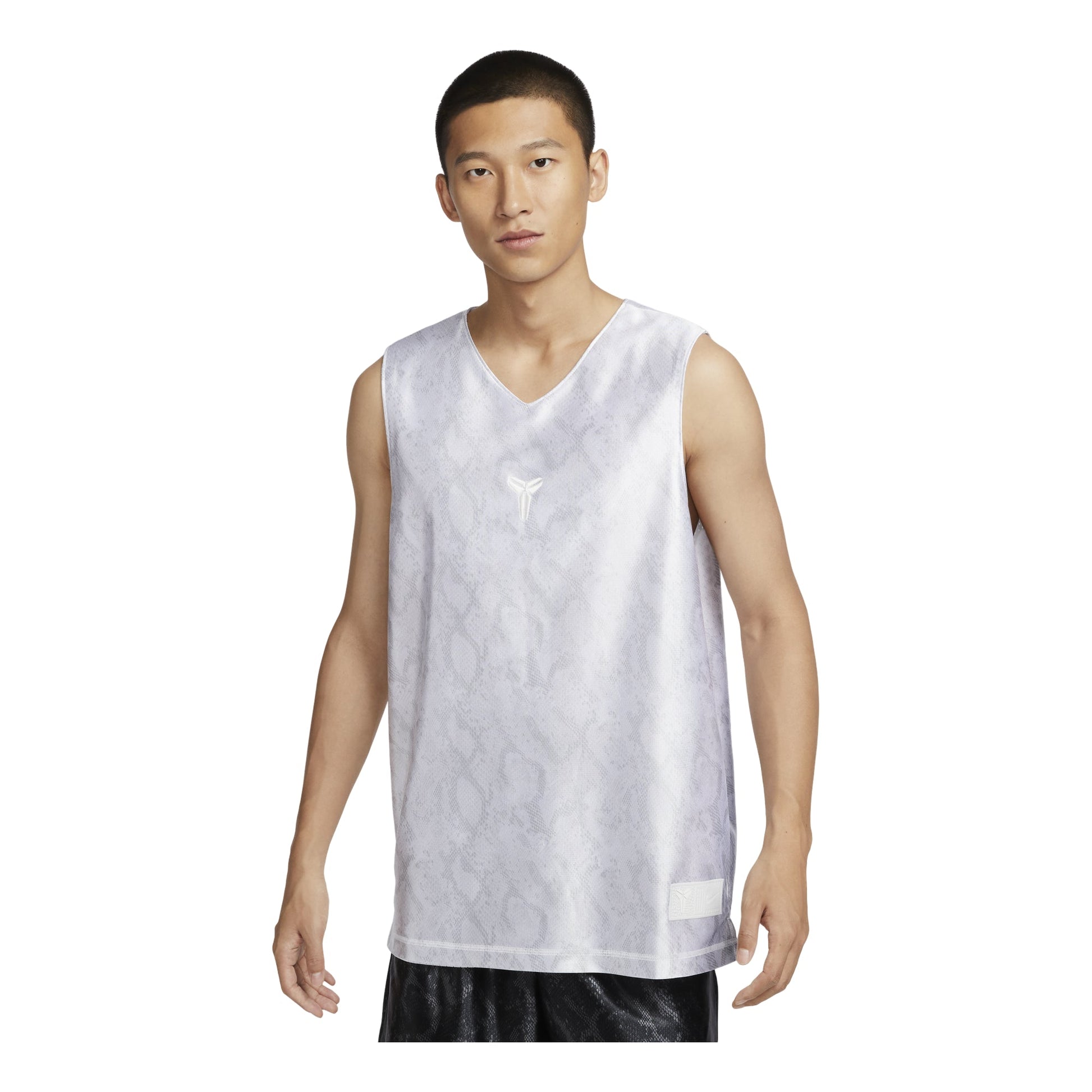 Nike Kobe Dri-FIT Standard Issue Reversible Basketball Jersey Asia Sizing 'White' FZ0935-100